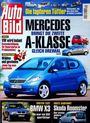 Deckblatt Auto Bild (49/2003)